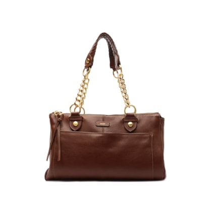 Bolsa Feminina Grande Napa Light Sand - Marrom