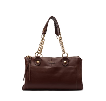 Bolsa Feminina Grande Napa Light Sand - Marrom