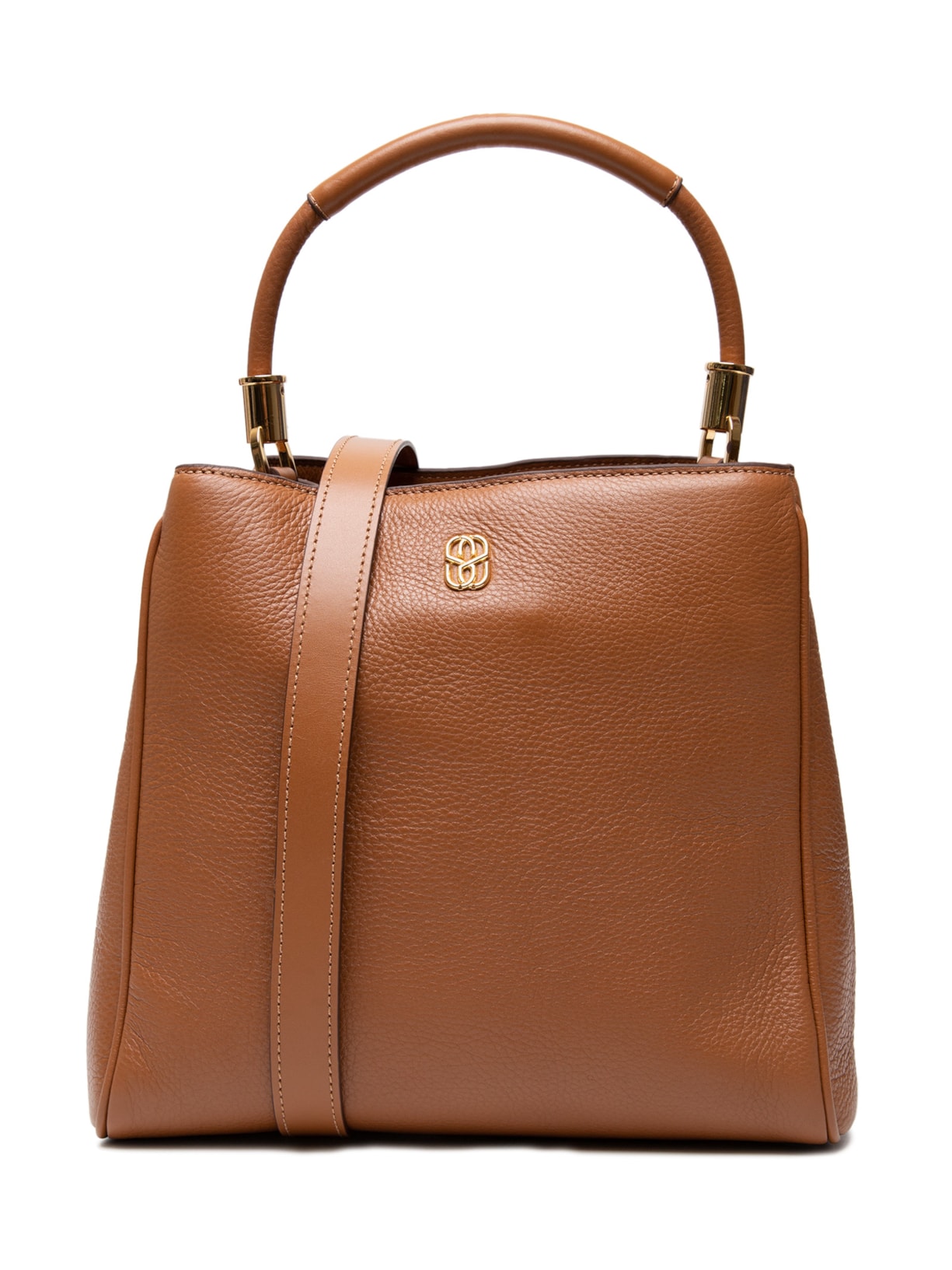 Bolsa Feminina Grande Napa - Marrom