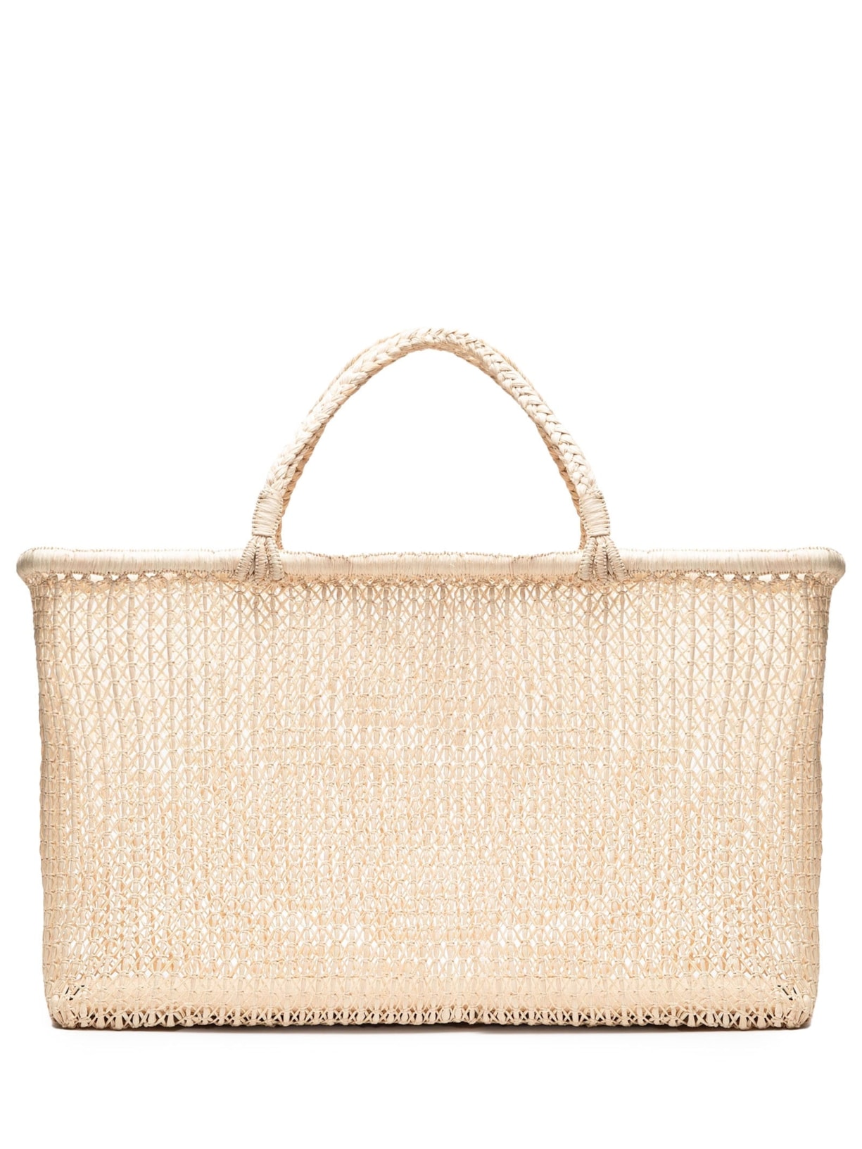Bolsa Feminina Grande Palha Natural - Bege