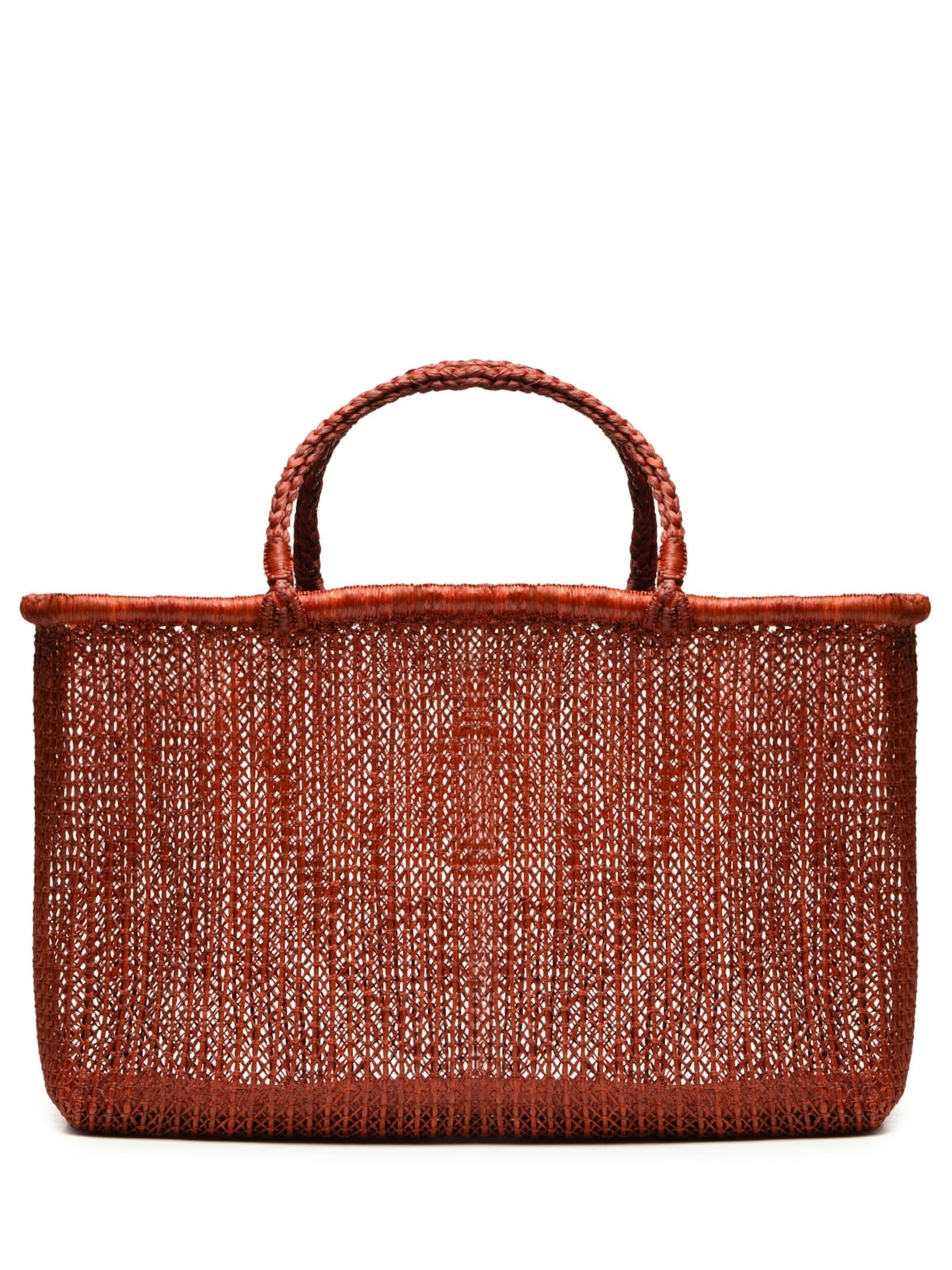 Bolsa Feminina Grande Palha Natural - Marrom