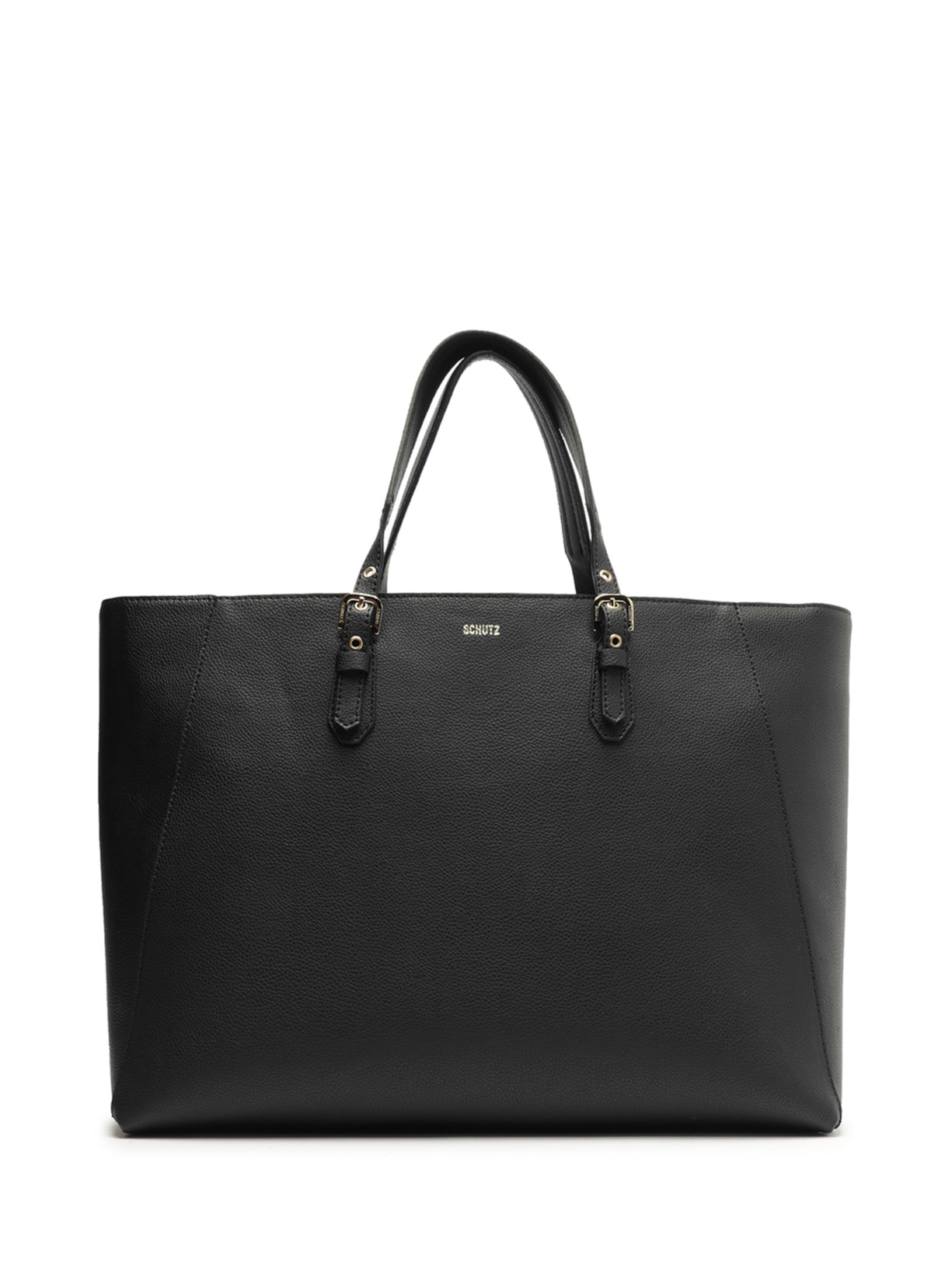 Bolsa Feminina Grande Saara PCV - Preto
