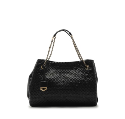 Bolsa Feminina Grande Ve Oi Nap Fly - Preto