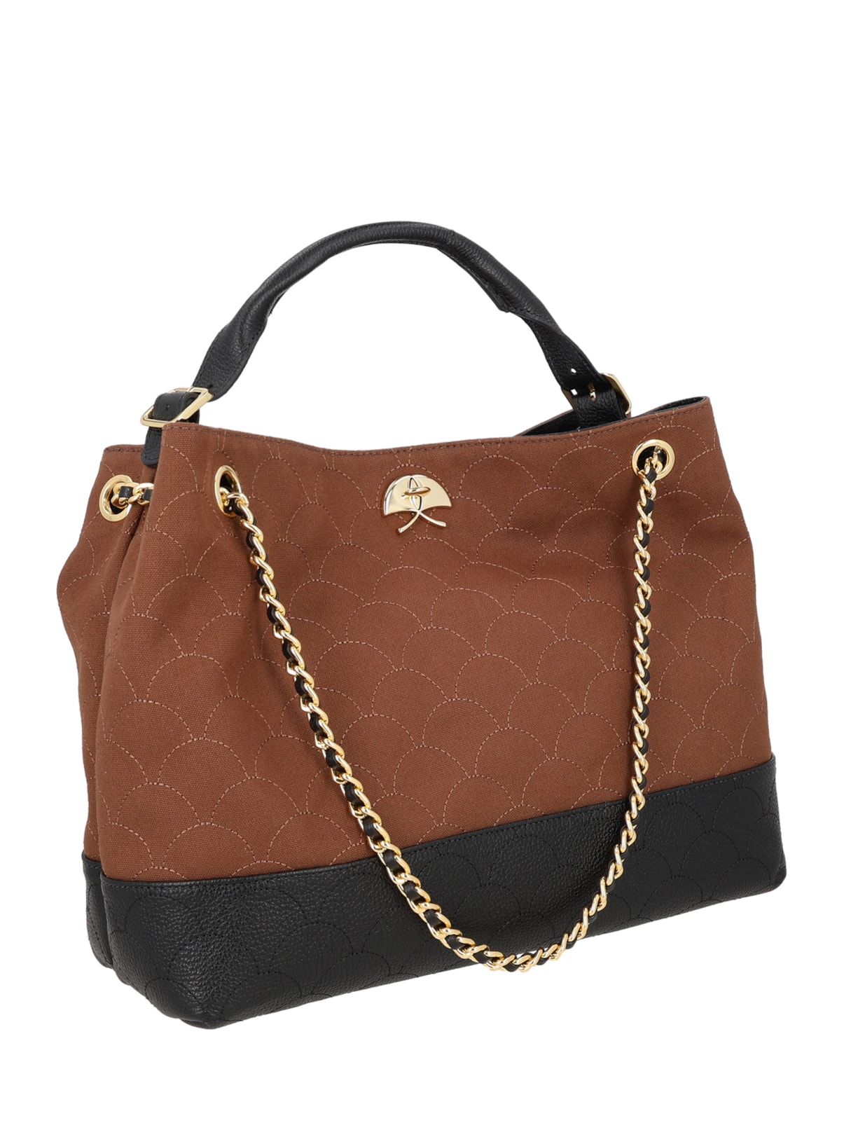 Bolsa Feminina Grande – Marrom Luiza Barcelos