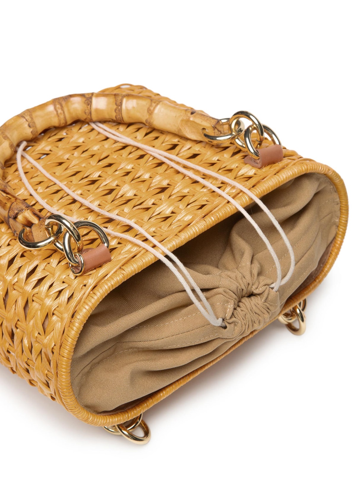 Bolsa Feminina  Hamper Knot WK Bege Serpui