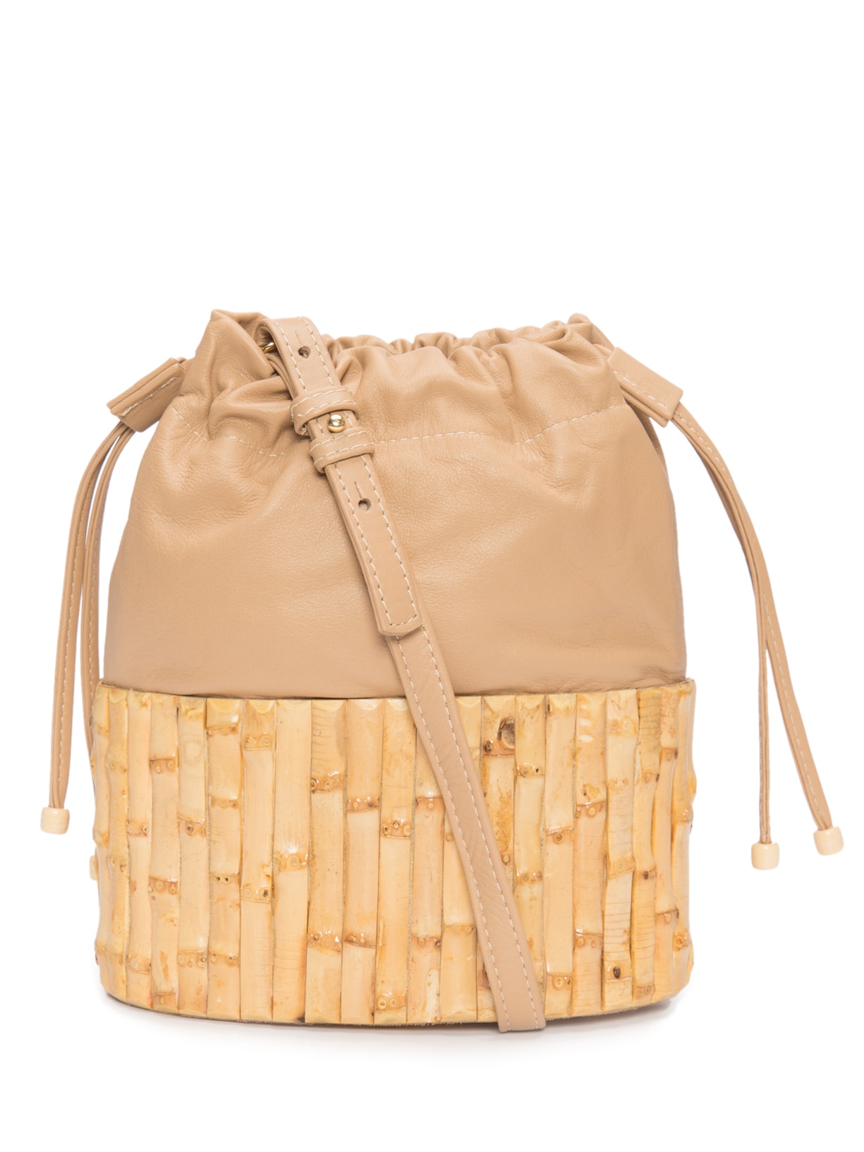 Bolsa Feminina Hanoi Bambu - Bege