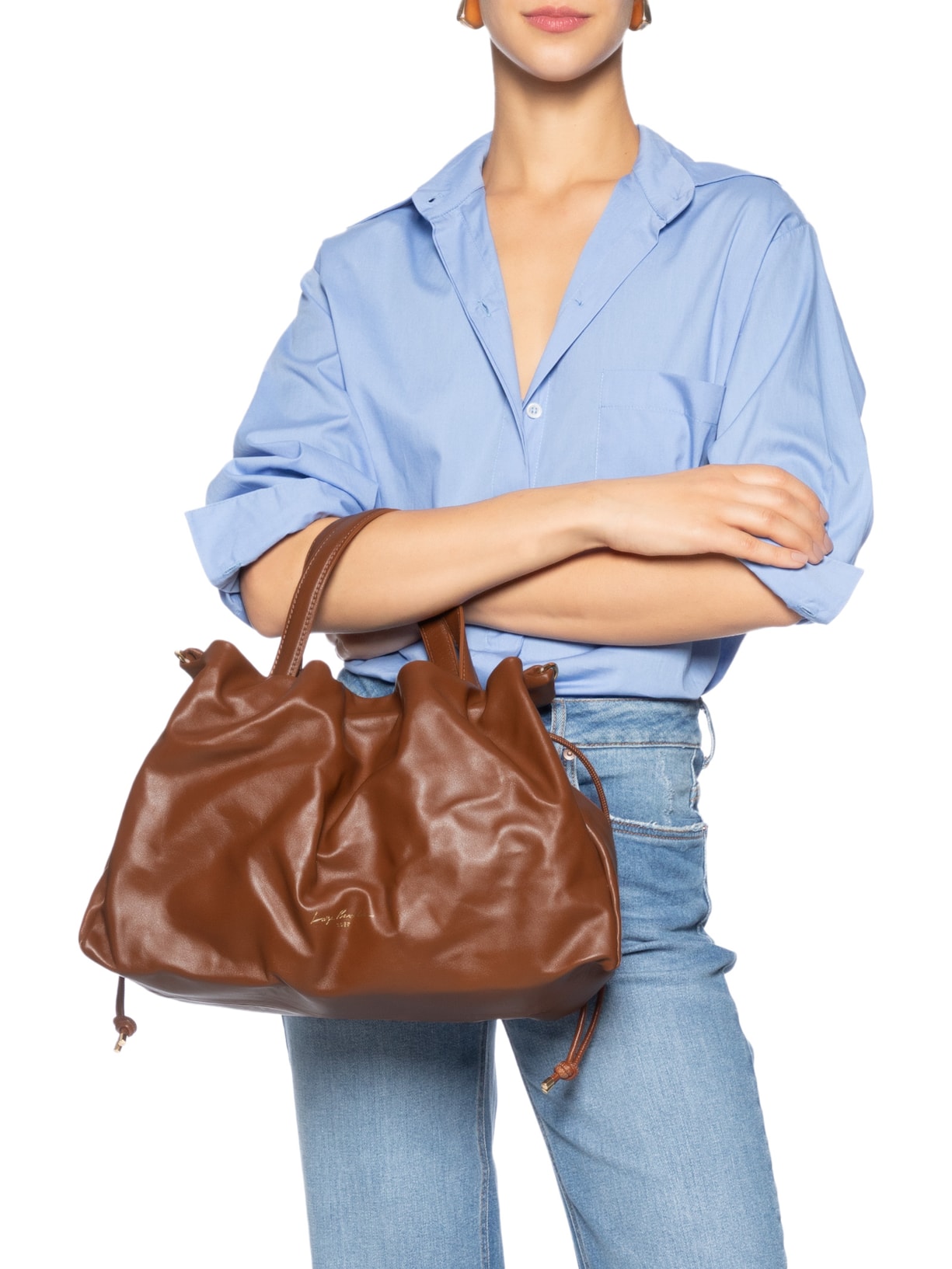 Bolsa Feminina Haras Marrom Luiza Barcelos
