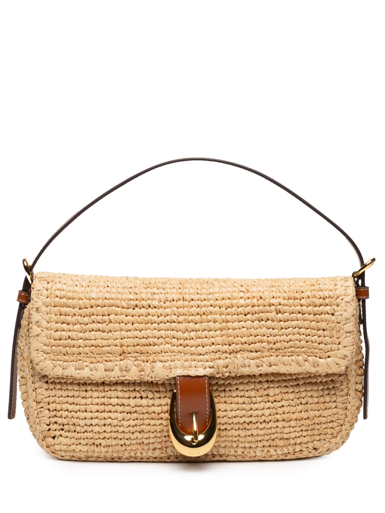 Bolsa Feminina Harlow Raffia Bag - Bege