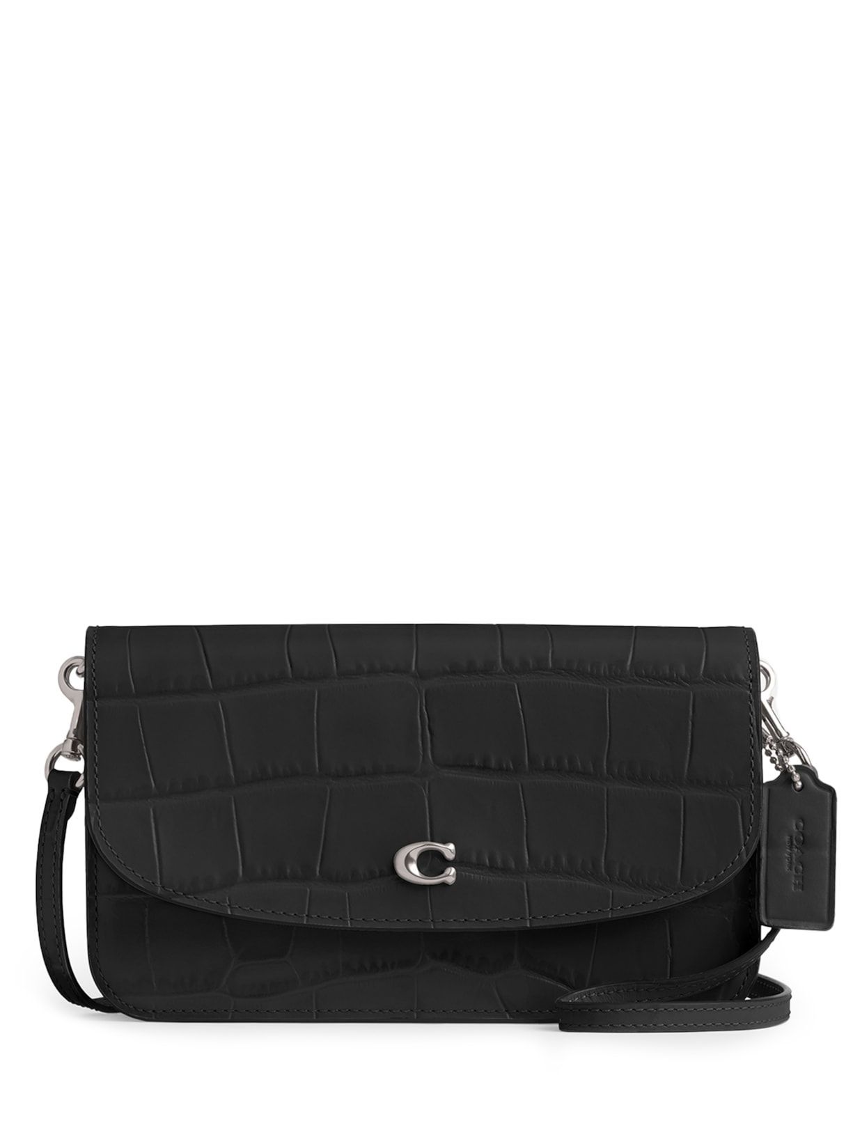 Bolsa Feminina Hayden Crocodile - Preto