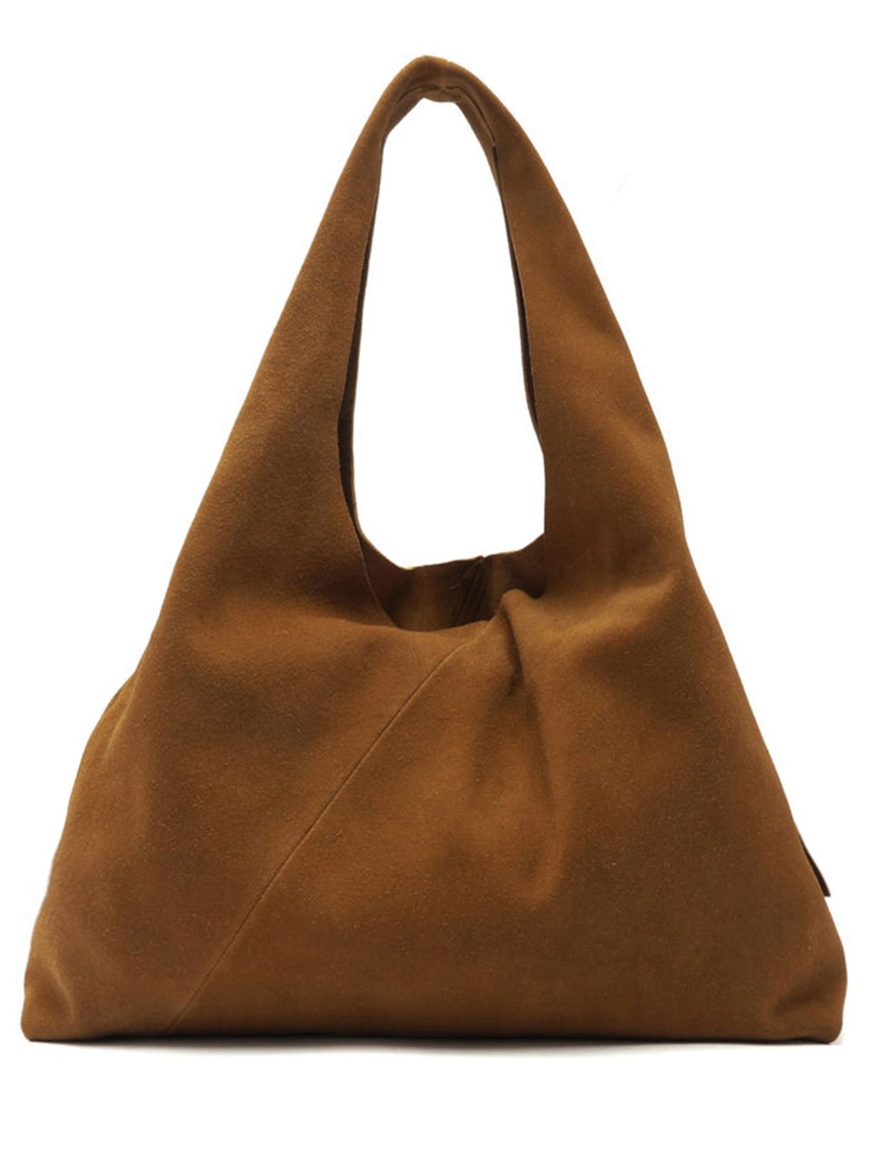 Bolsa Feminina Hobo Acamurçada Marrom Arezzo