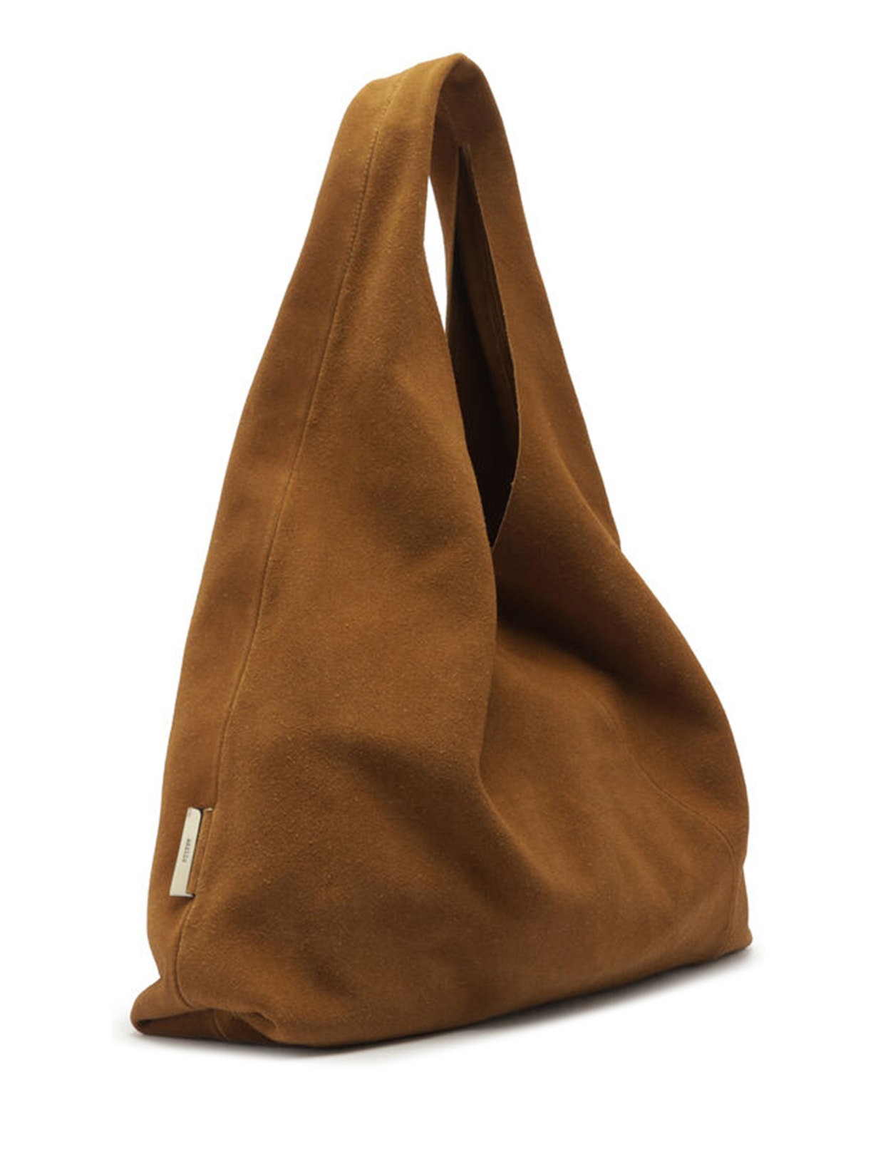 Bolsa Feminina Hobo Acamurçada Marrom Arezzo