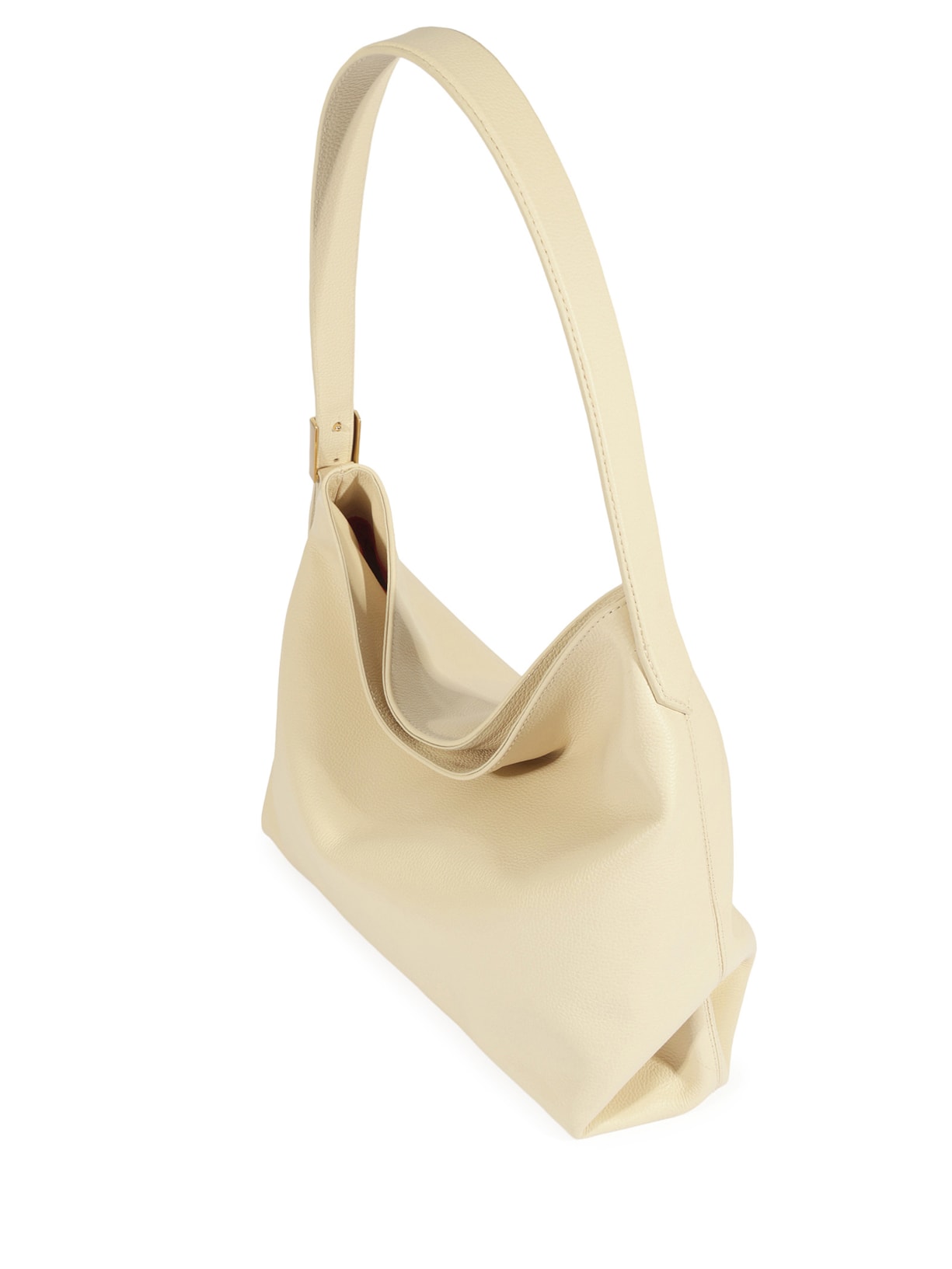 Bolsa Feminina Hobo Couro Bege Schutz