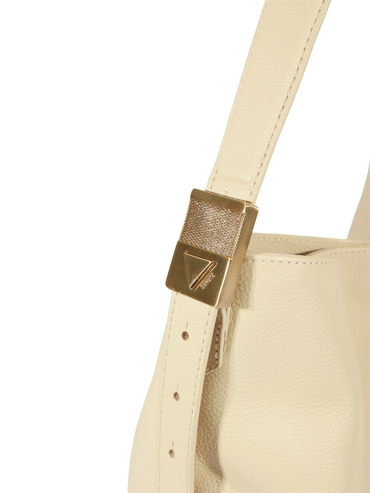 Bolsa Feminina Hobo Couro Bege Schutz