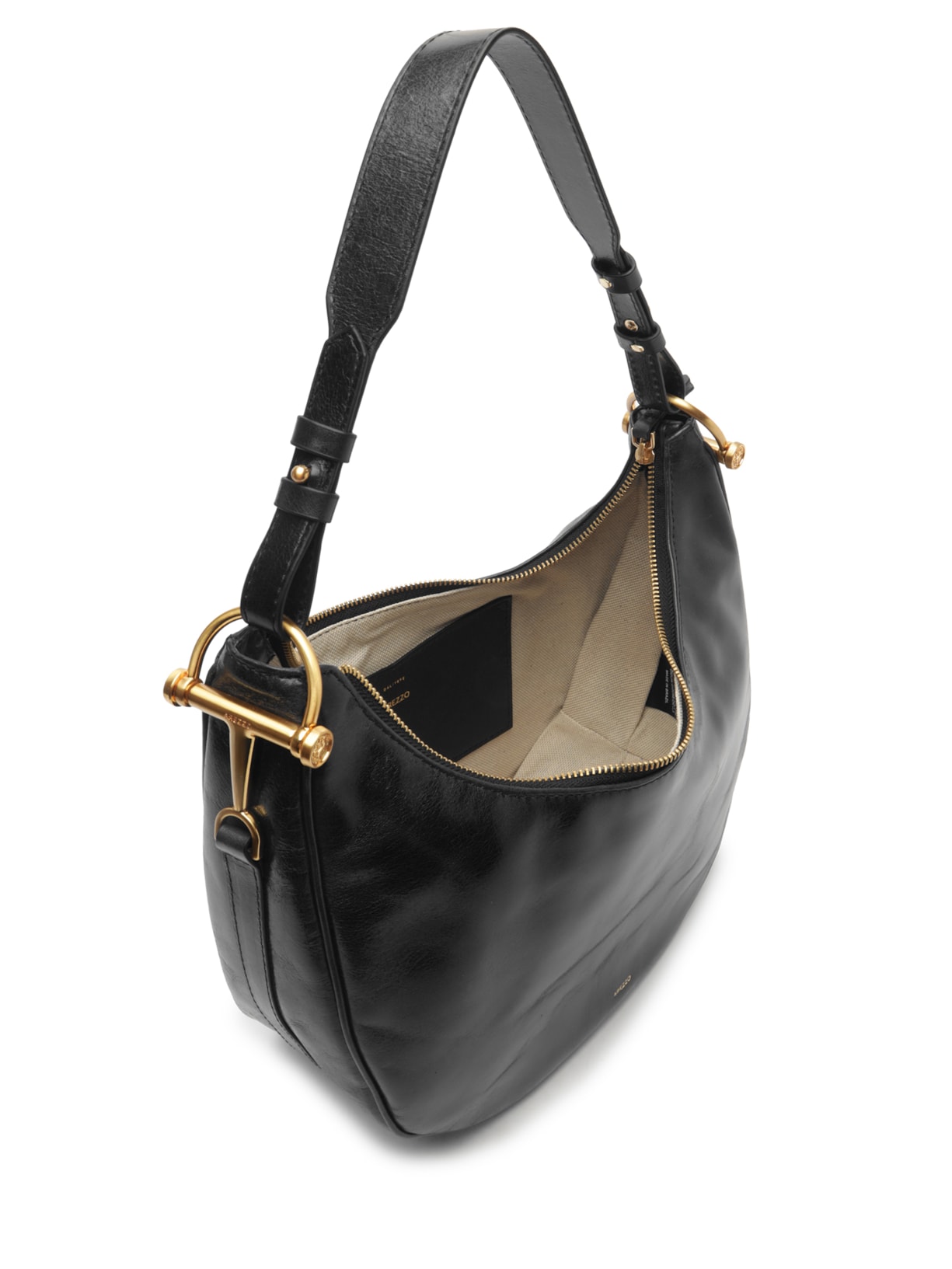 Bolsa Feminina Hobo Couro Grande Preto Arezzo
