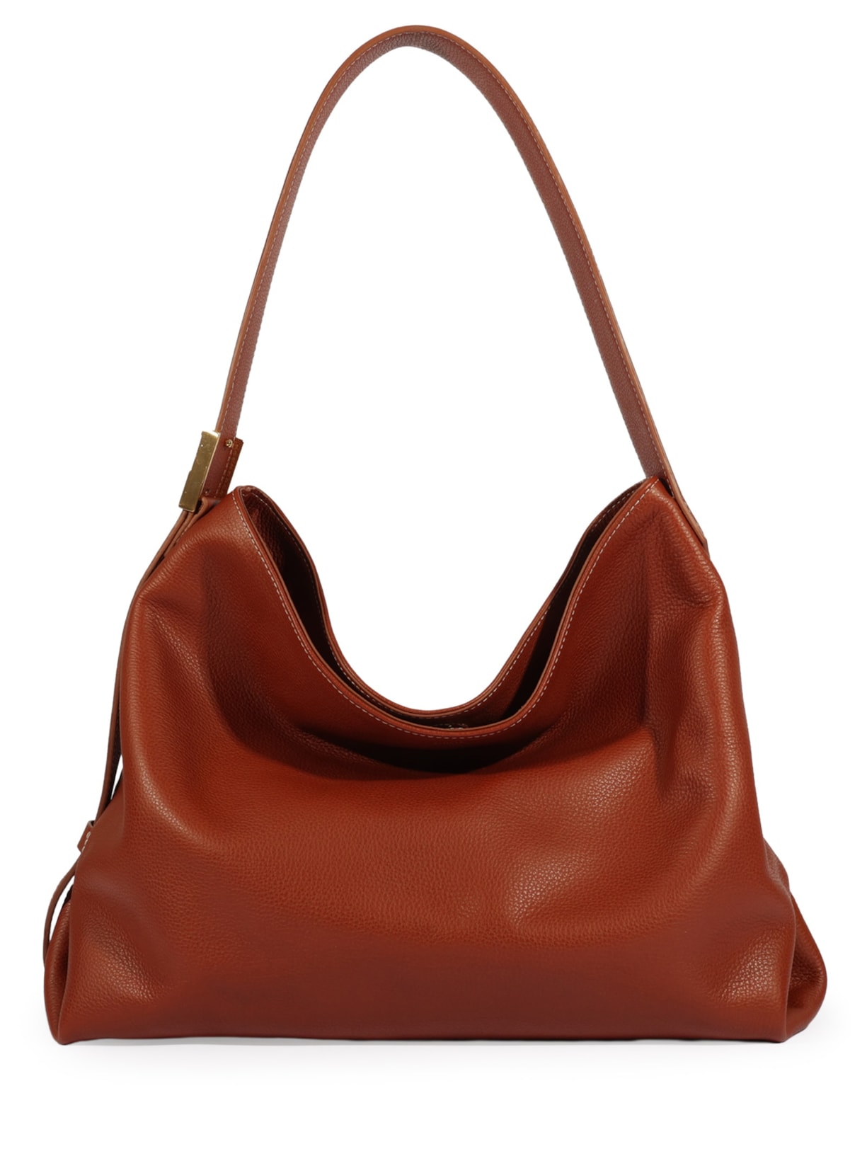 Bolsa Feminina Hobo Couro Marrom Schutz