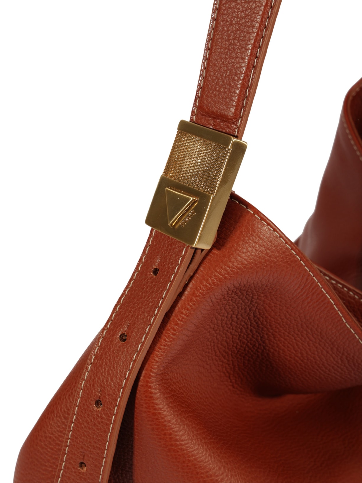 Bolsa Feminina Hobo Couro Marrom Schutz