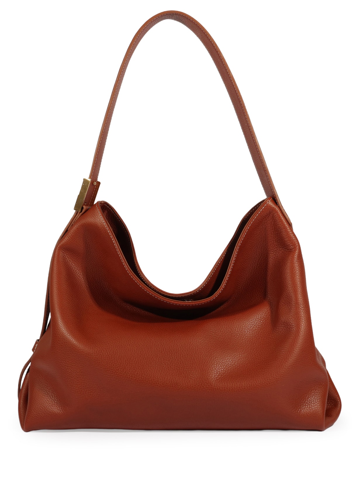 Bolsa Feminina Hobo Couro - Marrom