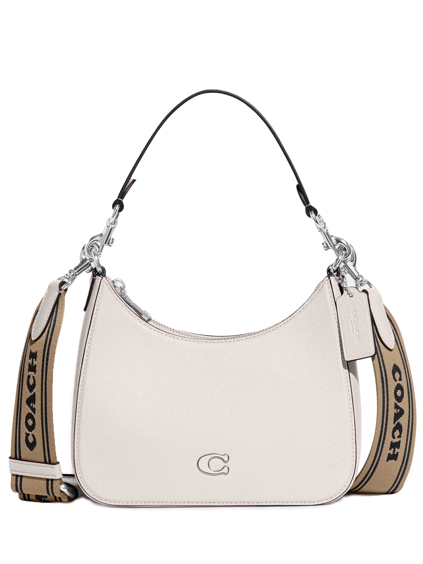 バッグ coach hobo one shoulder bag signature Coach - Bolsa Feminina Hobo Crossbody - Branco