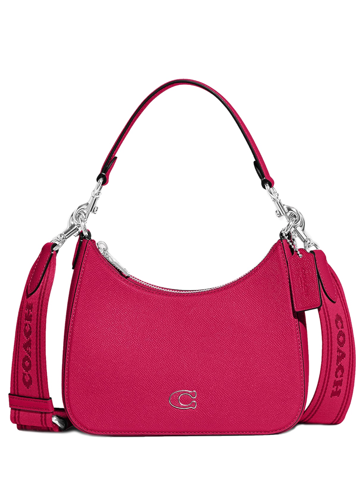 Bolsa Feminina Hobo Crossbody - Rosa