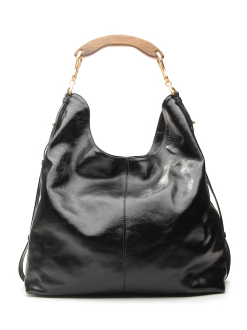 Bolsa Feminina Hobo Evelin Grande - Preto