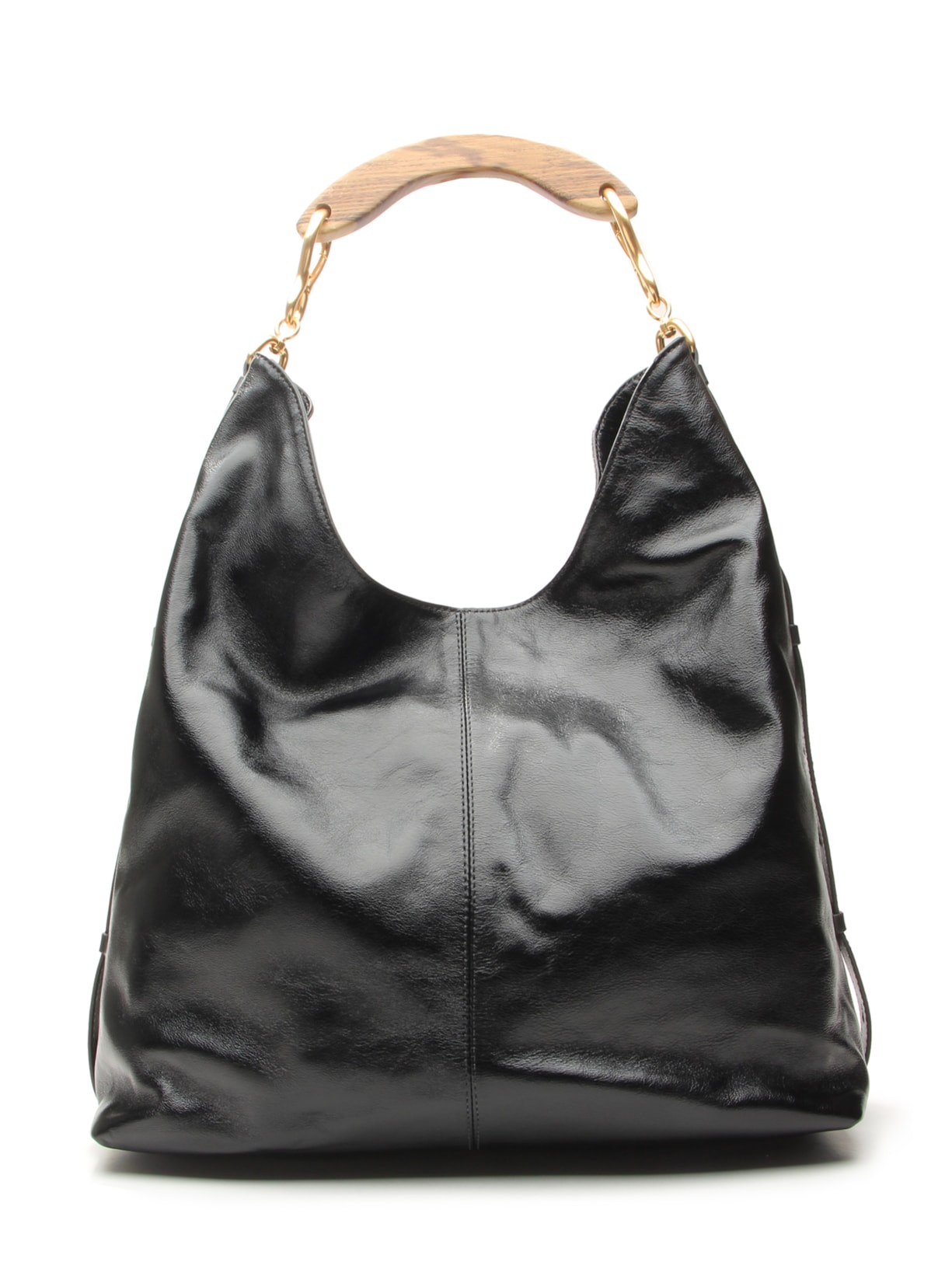 Bolsa Feminina Hobo Evelin Grande Preto Vicenza