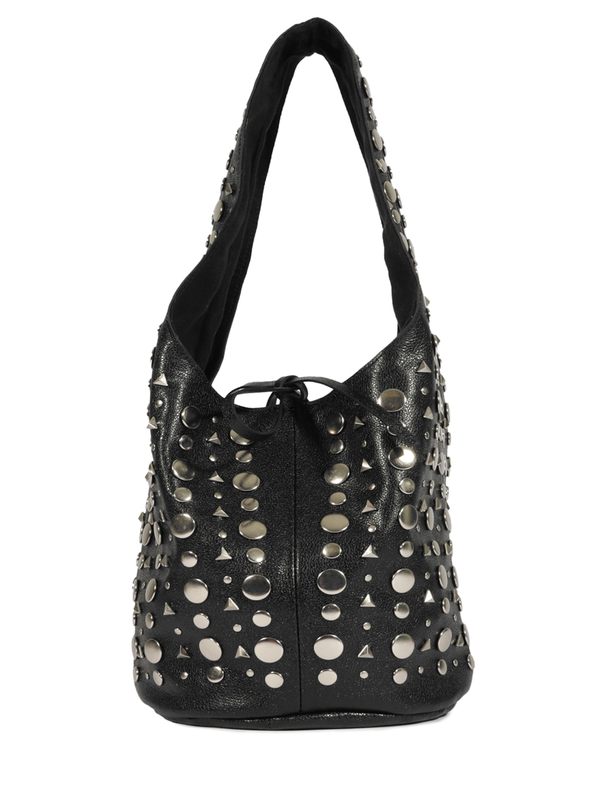 Bolsa Feminina Hobo Gaia Couro - Preto