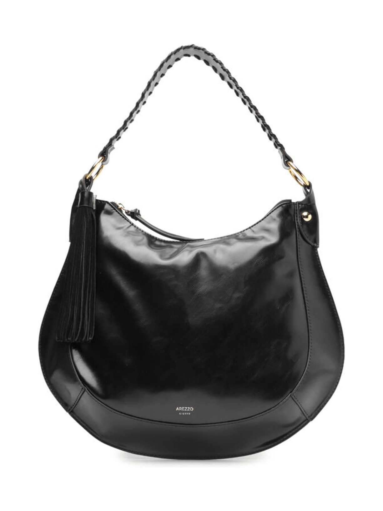 Bolsa Feminina Hobo Grande Barbicacho - Preto