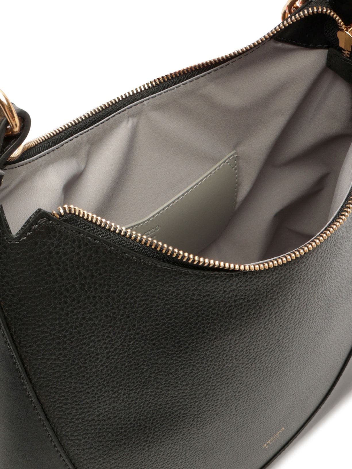 Bolsa Feminina Hobo Grande Lenço Preto Arezzo