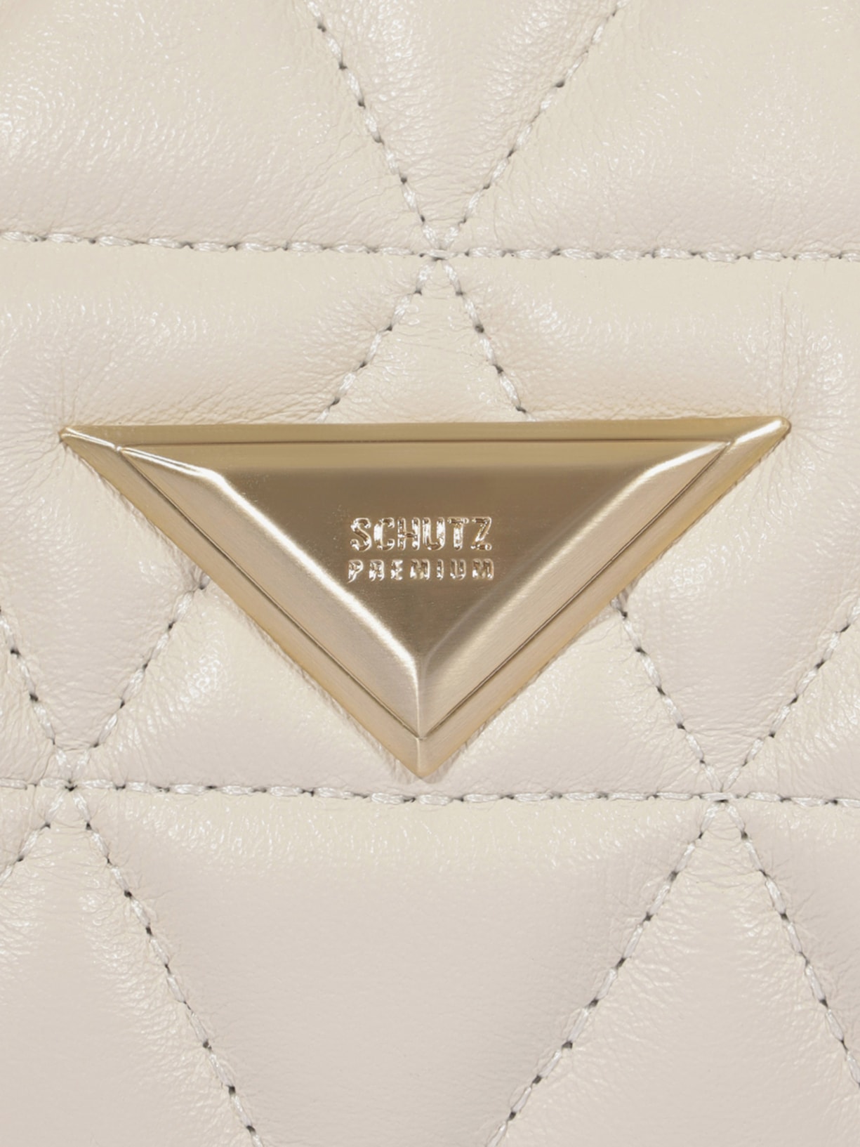 Bolsa Feminina Hobo Média 944 Couro Branco Schutz
