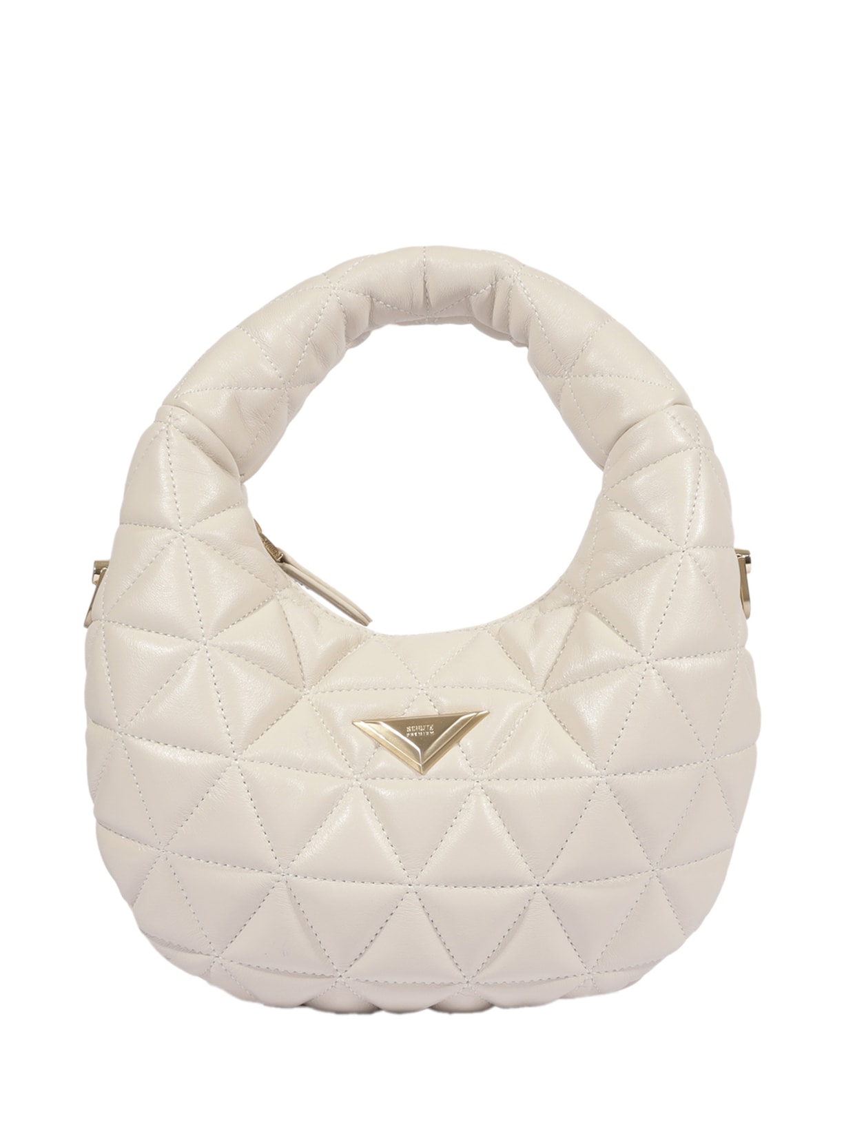 Bolsa Feminina Hobo Média 944 Couro Branco Schutz
