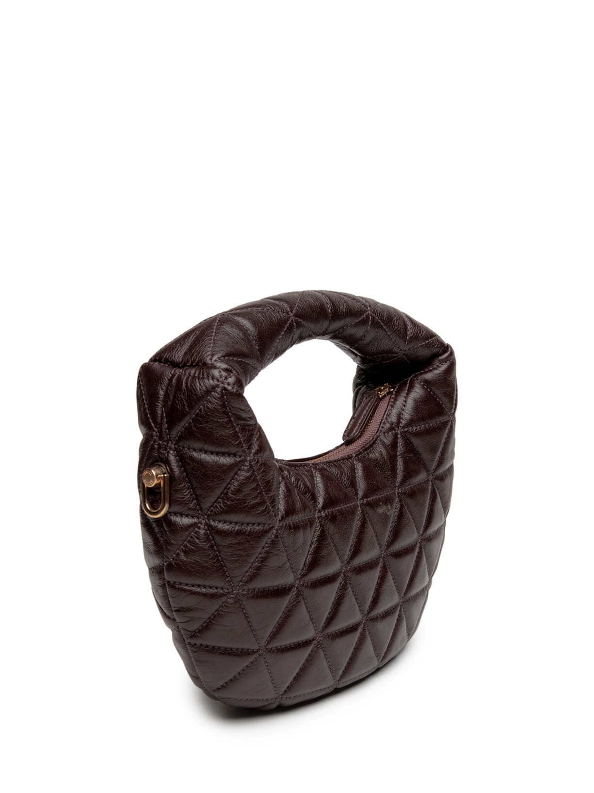 Bolsa Feminina Hobo Média 944 Couro Marrom Schutz