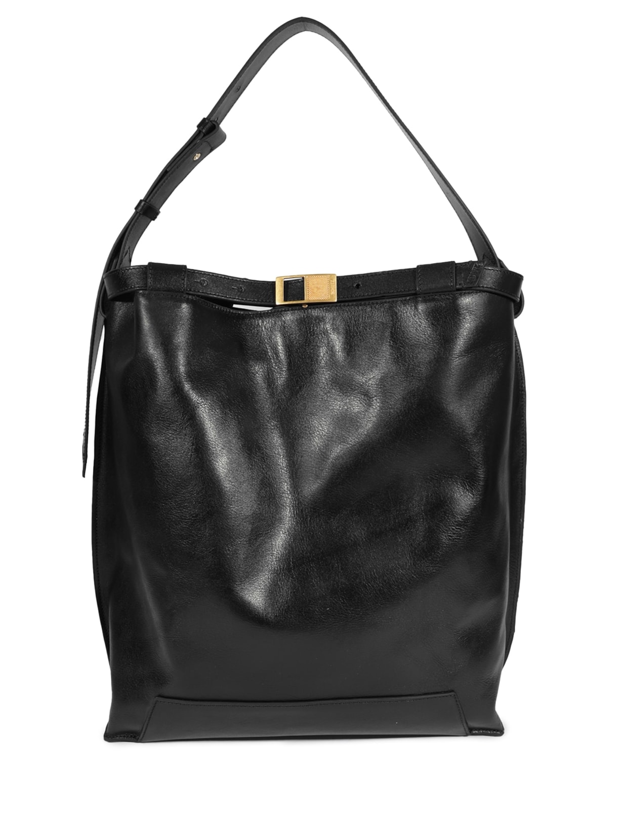 Bolsa Feminina Hobo Memphis Couro - Preto