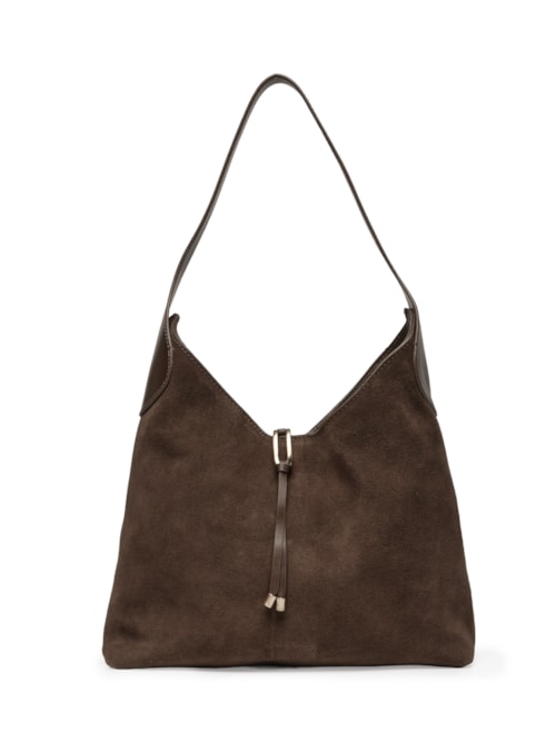 Bolsa Feminina Hobo Nala Média – Marrom