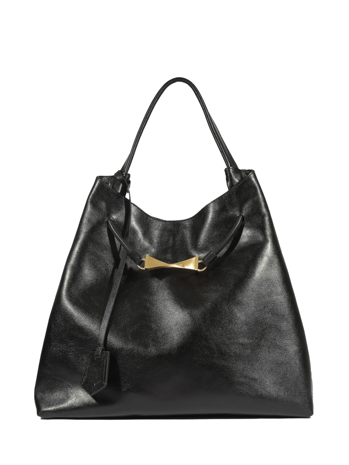 Bolsa Feminina Hobo Twisted Maxi - Preto