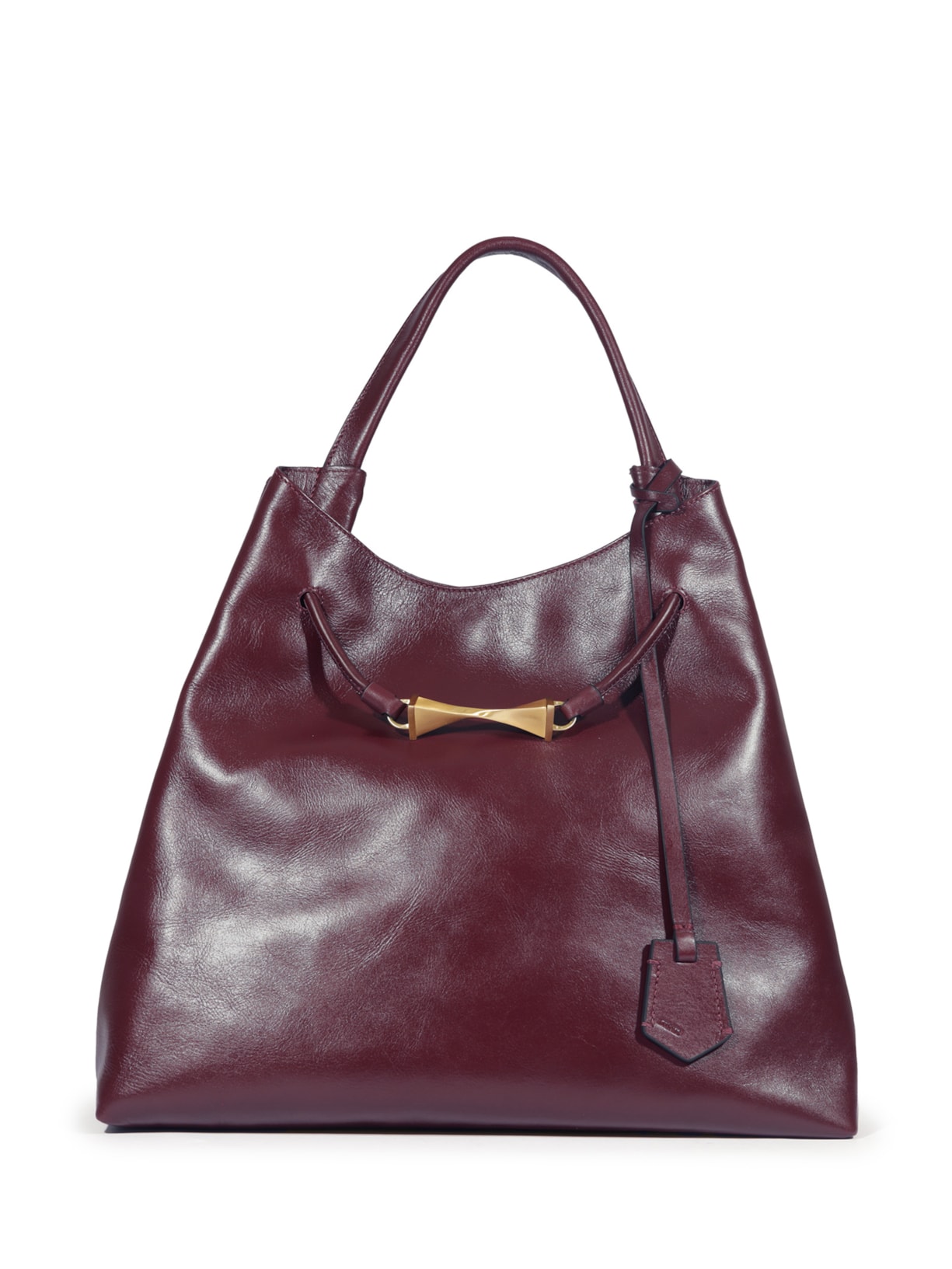 Bolsa Feminina Hobo Twisted Maxi - Vinho