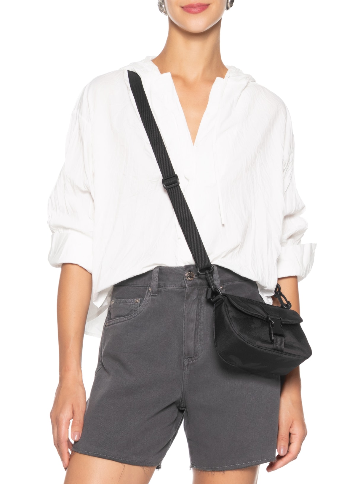 Bolsa Feminina Hooked On Mini Bag Preto Vans