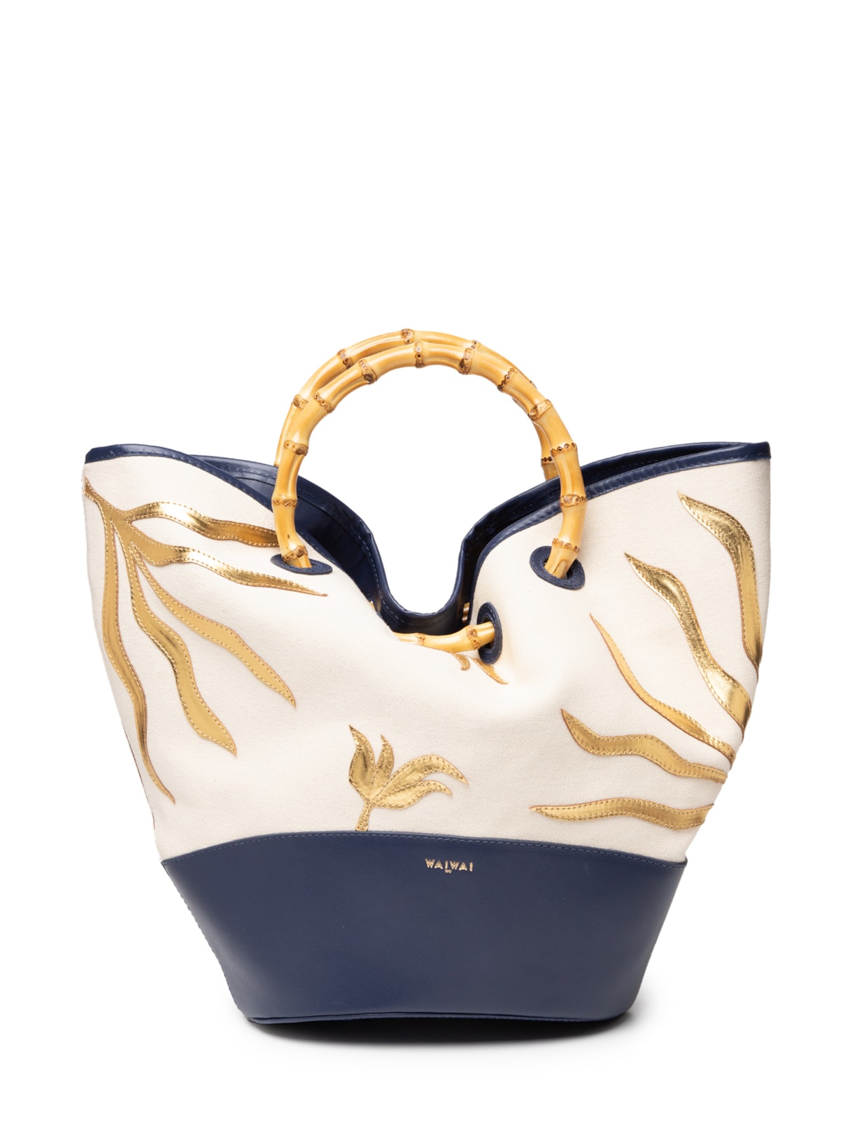 Bolsa Feminina Ílios Monstera Marinho - Azul