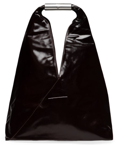 Bolsa Feminina Japanese Jewel Handle Média - Marrom