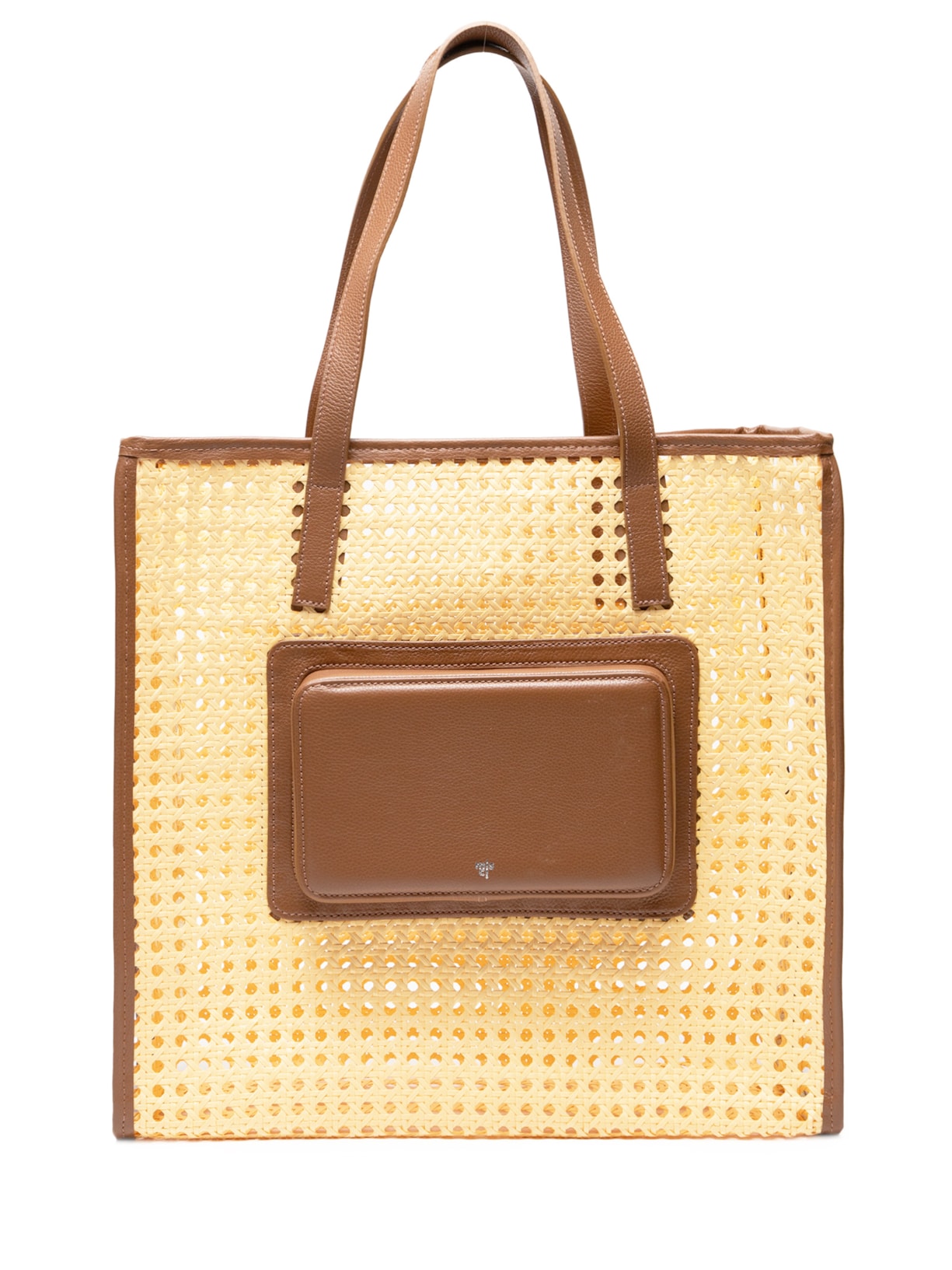 Bolsa Feminina Jaum Rattan - Marrom