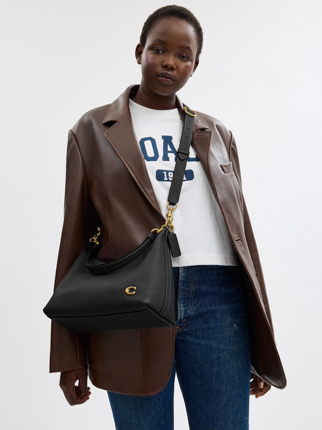 Bolsa Feminina Juliet Shoulder 30 Preto Coach