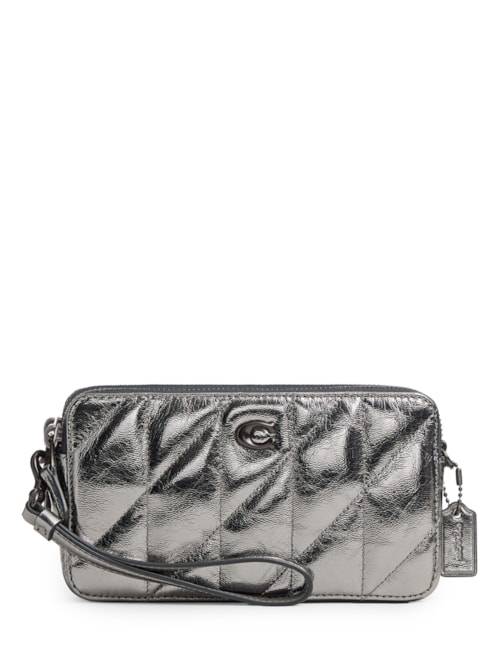 Bolsa Feminina Kira Crossbody With Quilting - Prata