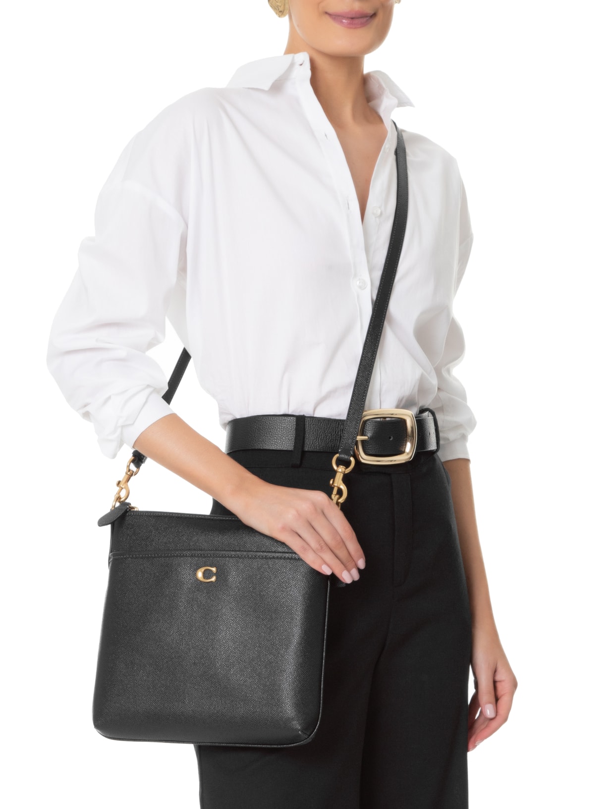 Bolsa Feminina Kitt Messenger Preto Coach