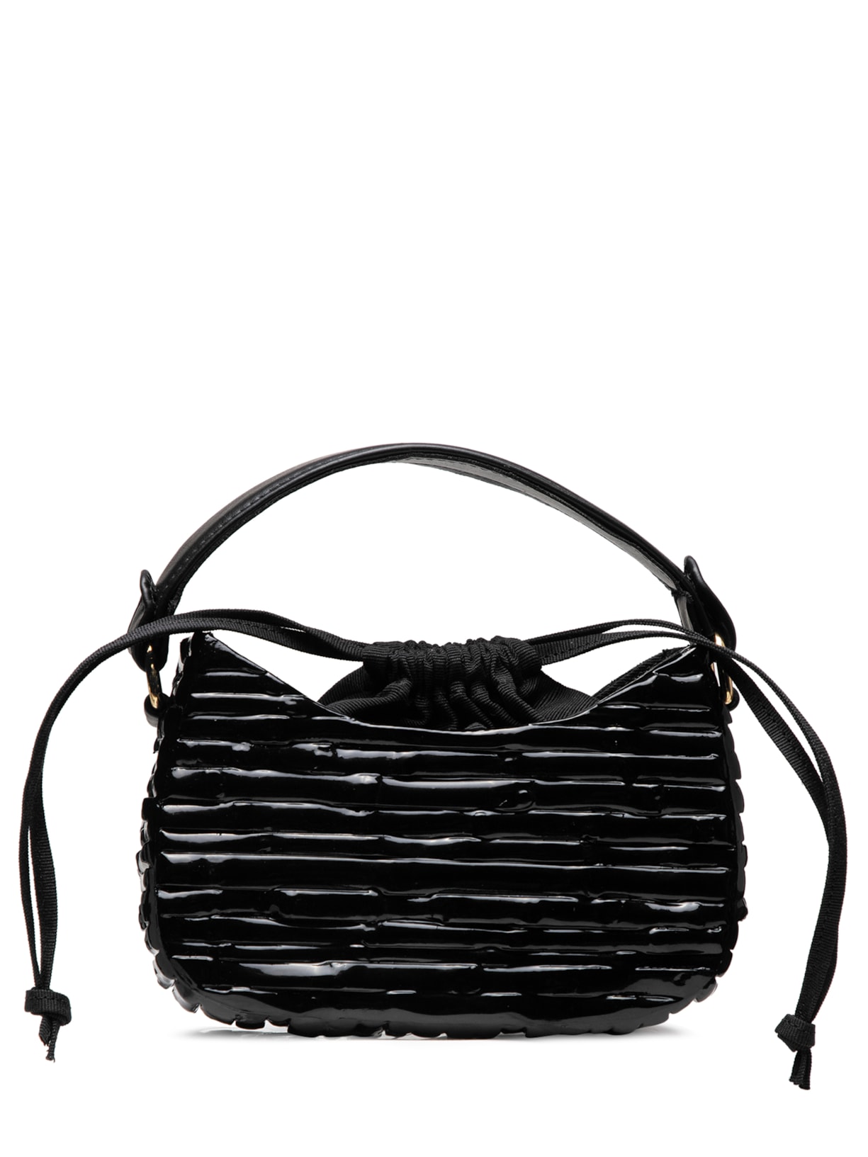 Bolsa Feminina Kitty Baby Bambu Lacca - Preto