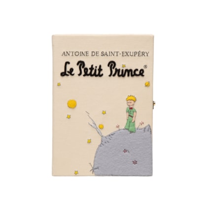Bolsa Feminina Le Petit Prince - Alone On His Planet - Bege