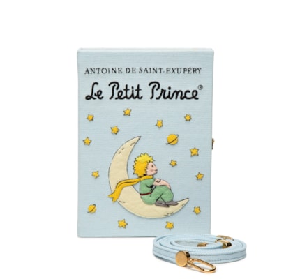Bolsa Feminina Le Petit Prince - Dreaming On the Moon - Azul