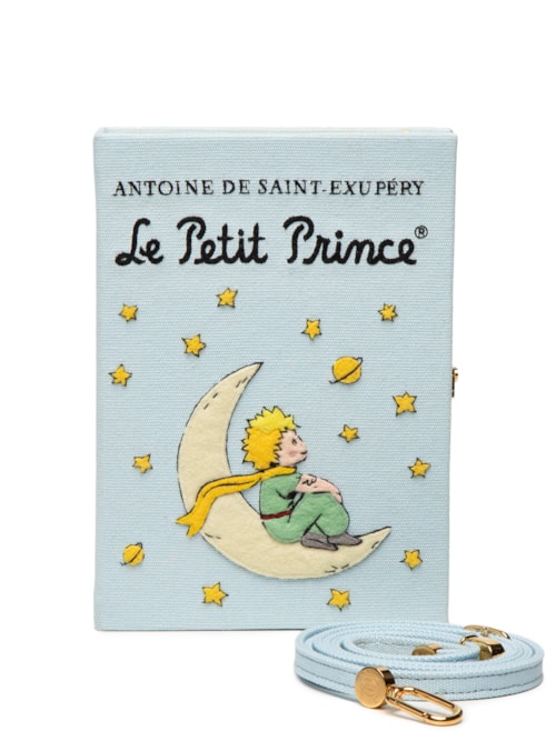 Bolsa Feminina Le Petit Prince - Dreaming On the Moon - Azul
