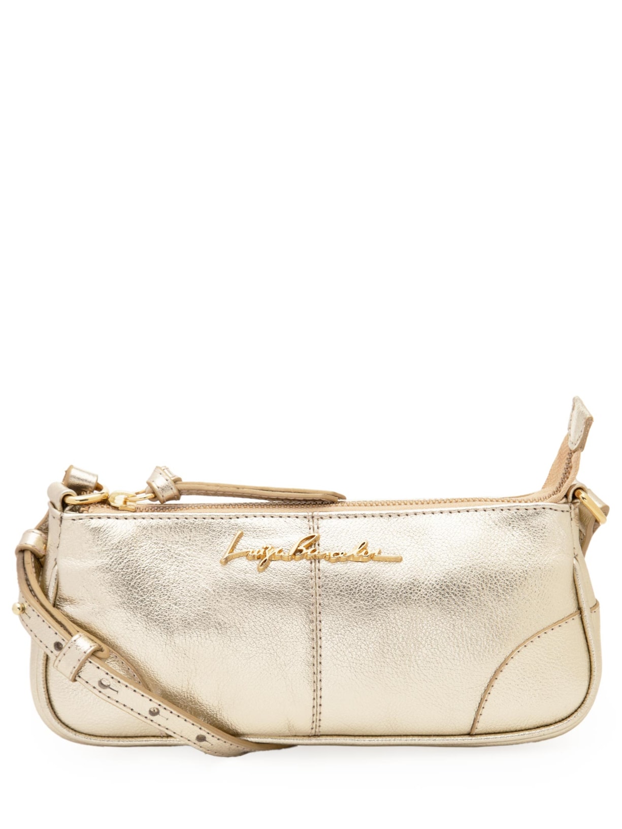 Bolsa Feminina Leather - Dourado
