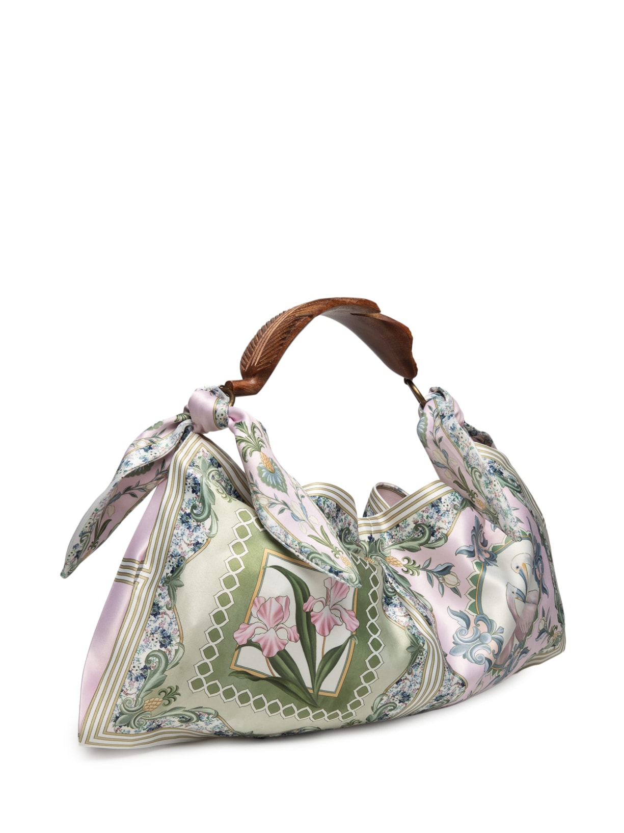 Bolsa Feminina Lenço Mini Pelicano Azul Farm