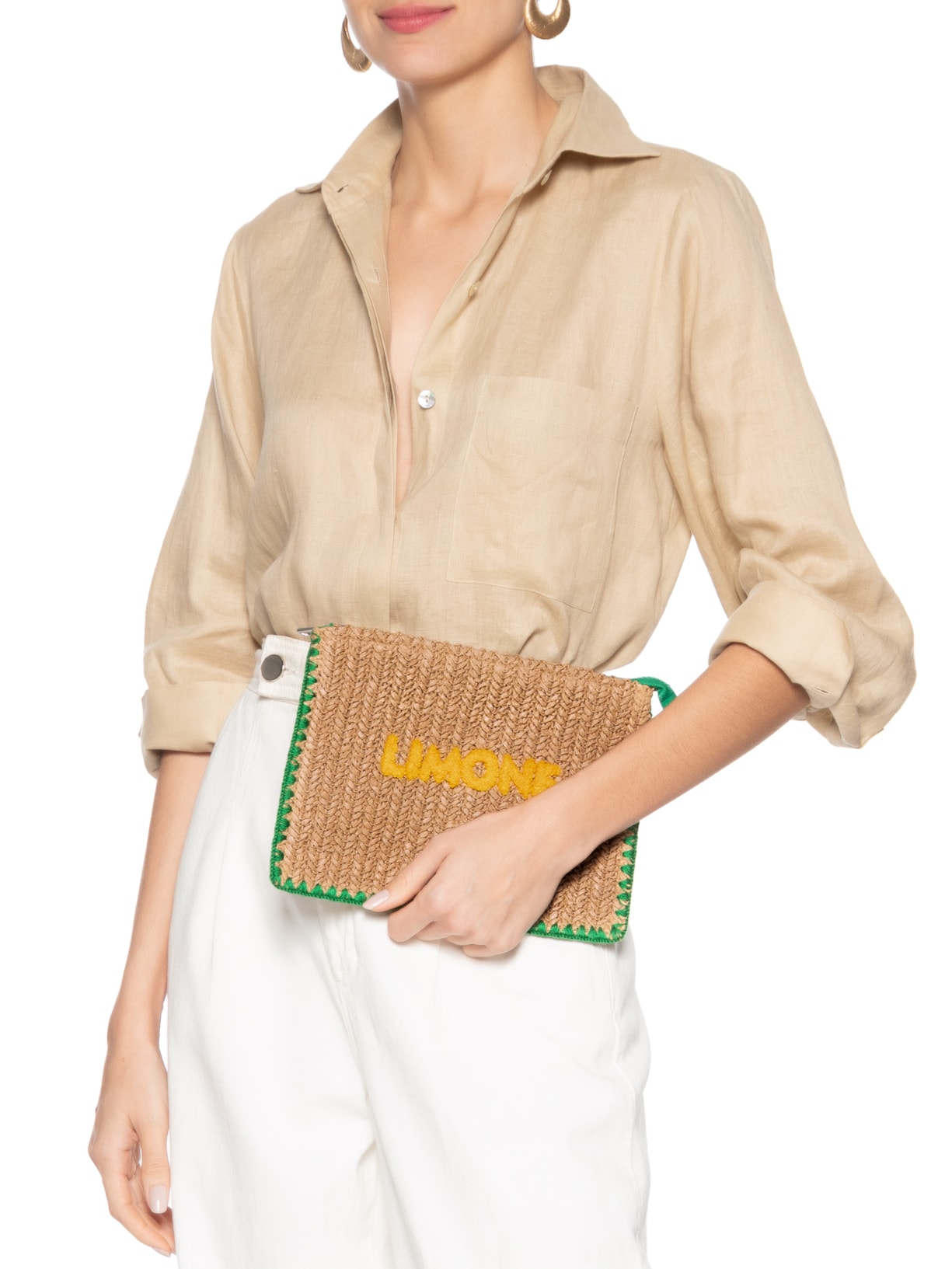 Bolsa Feminina Limone Bege Le Lis