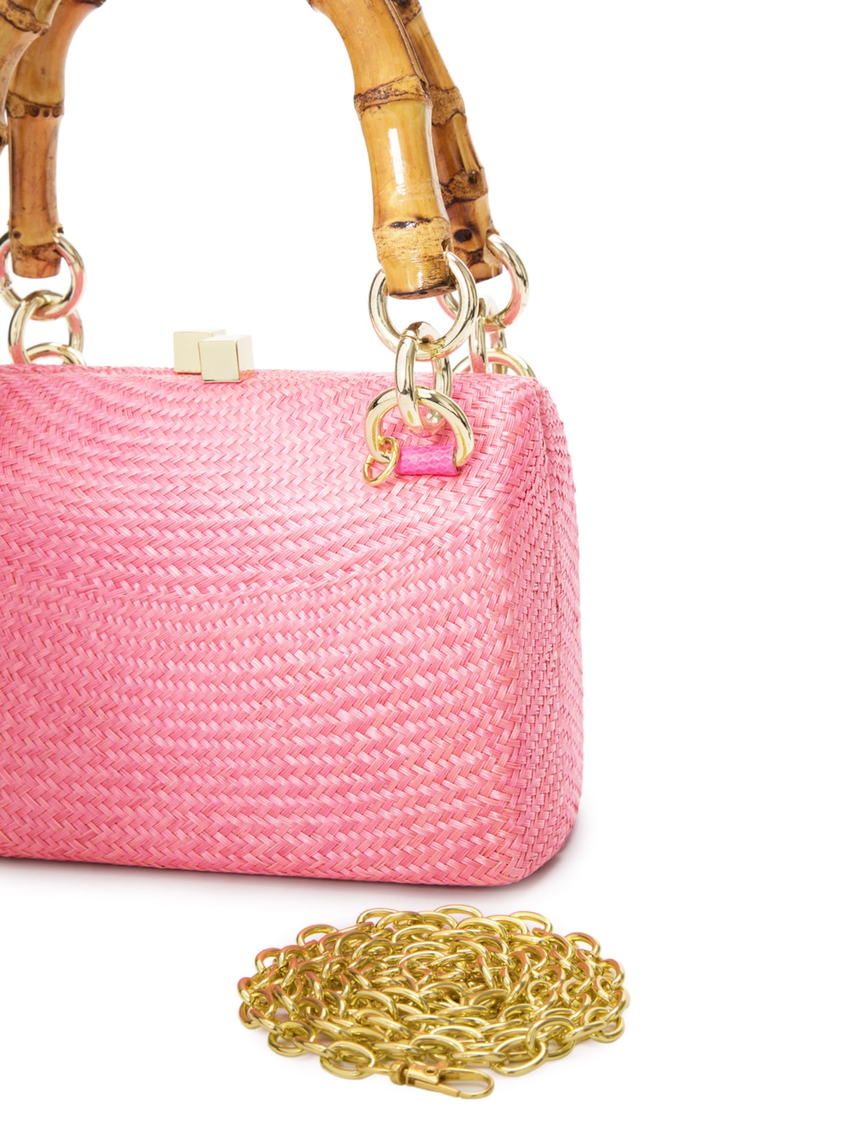 Bolsa Feminina Little Church Bun Rosa Serpui